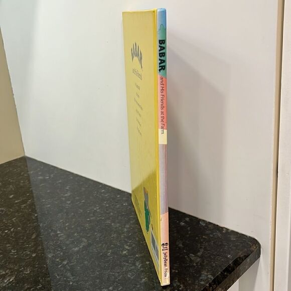 Babar And His Friends At The Farm Hardcover Vintage 90s Cartoon RARE Col… - Picture 3 of 7